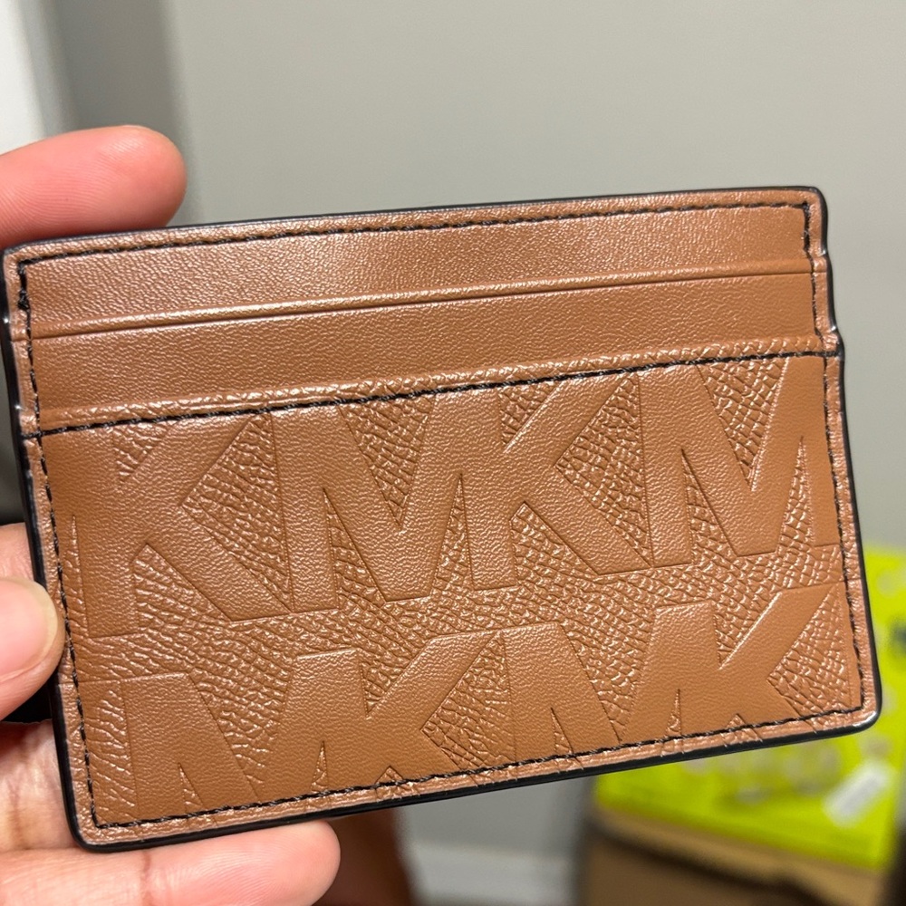 Michael kors Brown Leather Card Holder